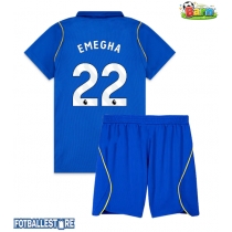 Chelsea Emmanuel Emegha #22 Hjemmedraktsett Barn 2026-27 Kortermet (+ Korte bukser)